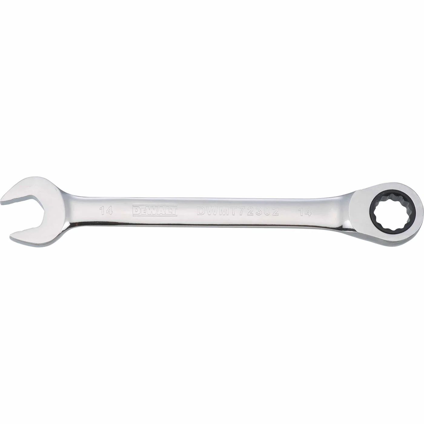 Dewalt DWMT72302OSP Mechanics Ratcheting Combination Wrench 14 MM - Moutools