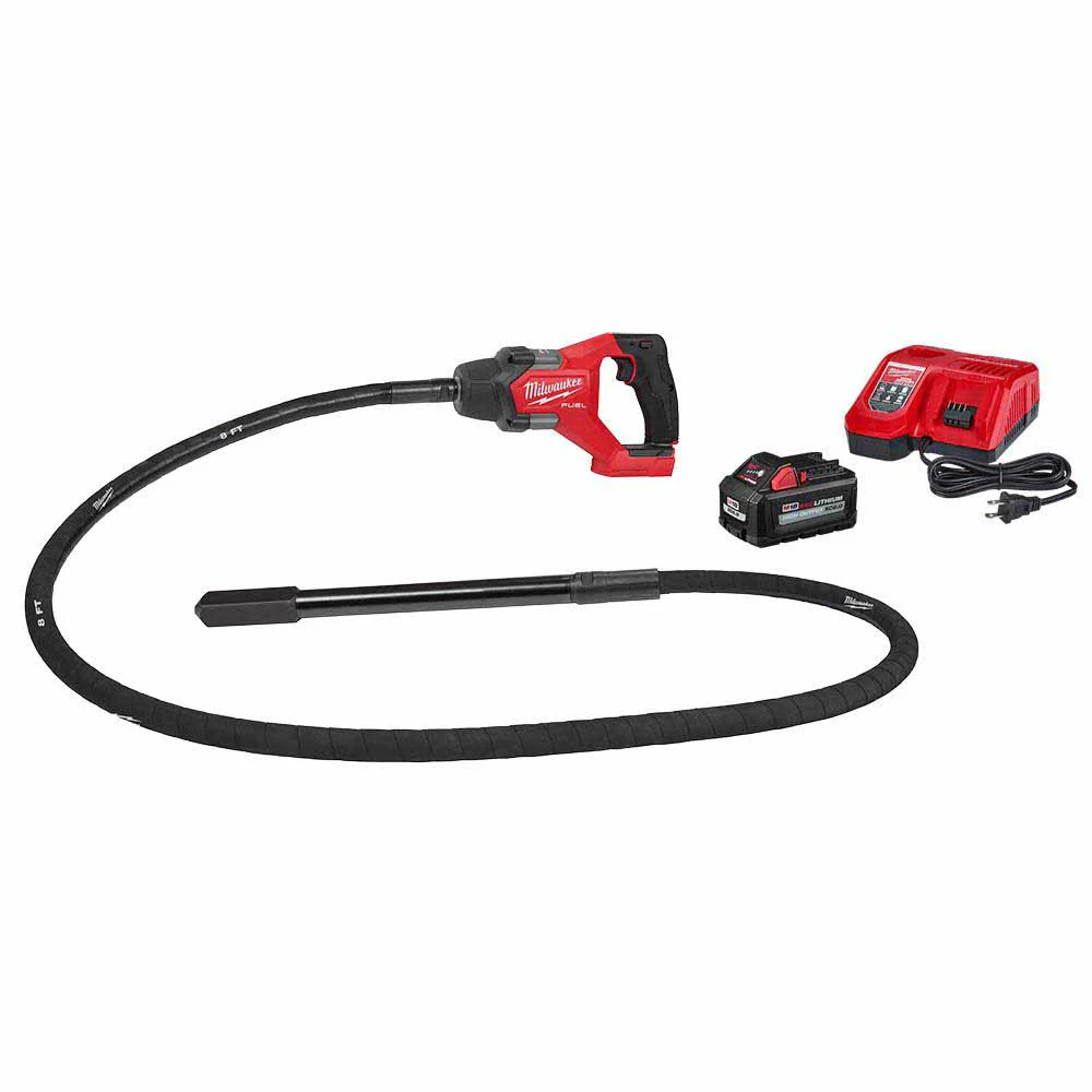 Milwaukee 2911-21 M18 FUEL™ 8' Concrete Pencil Vibrator Kit - Moutools
