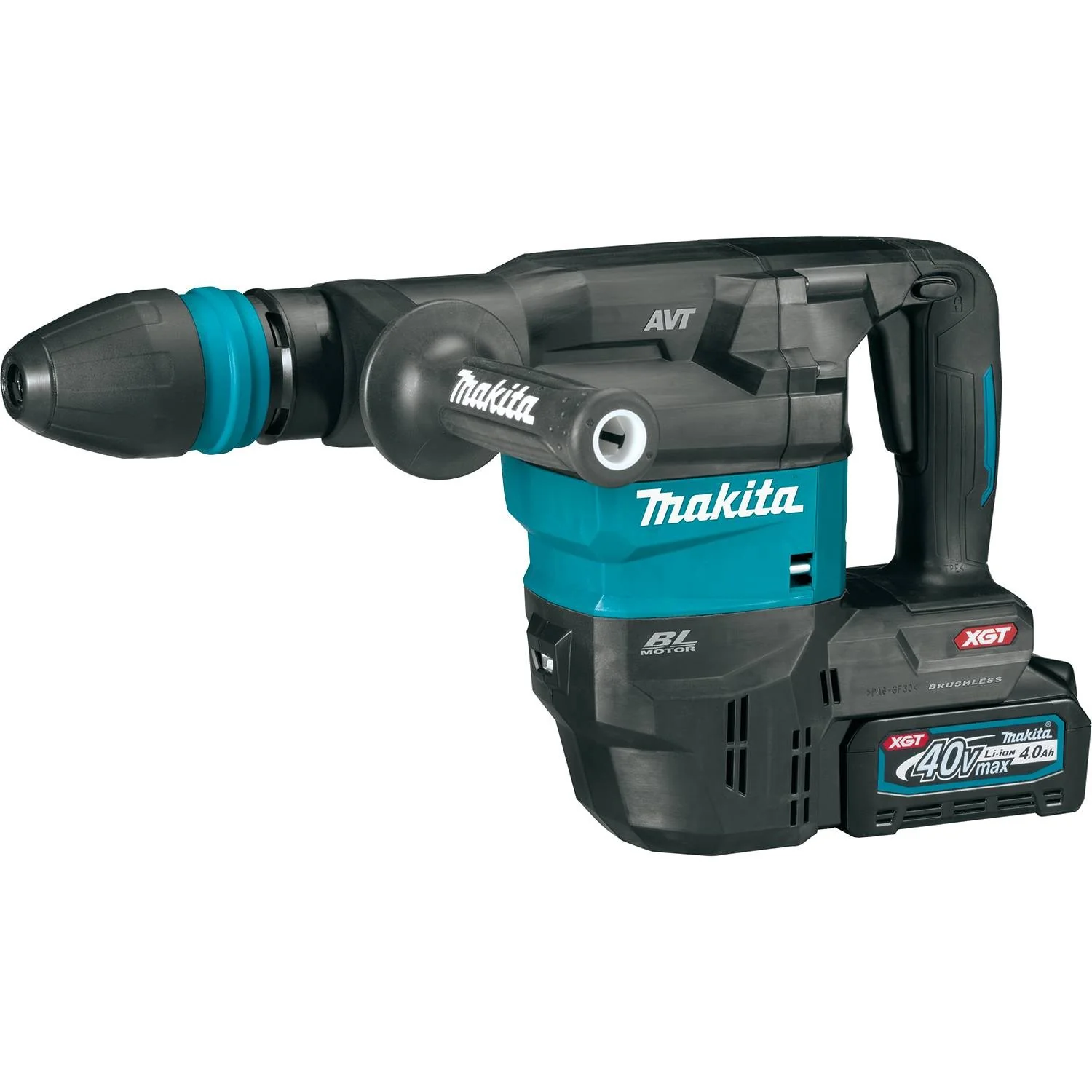 Makita GMH01M1 40V SDS-Max XGT 15 lb. AVT Demolition Hammer Kit - Moutools
