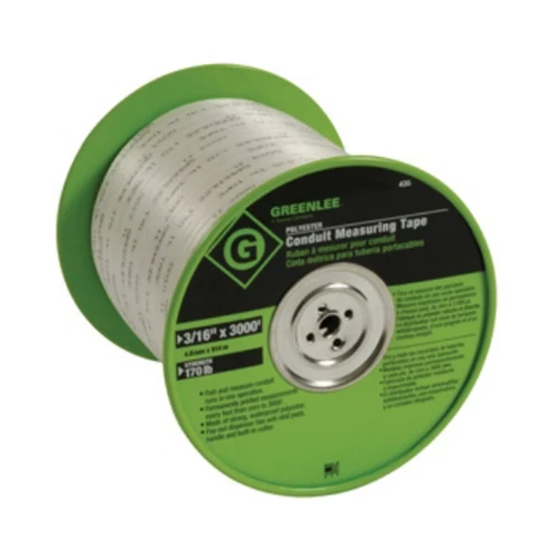Greenlee 435 Conduit Measuring Tape 3000 ft x 3/16
