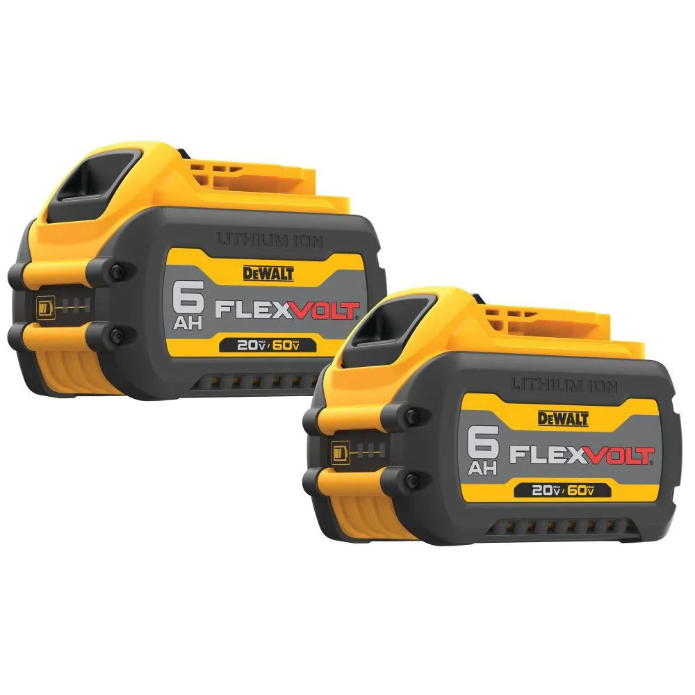 DeWalt DCB606-2 20/60V MAX FlexVolt 6.0Ah 2-Pack Kit - Moutools