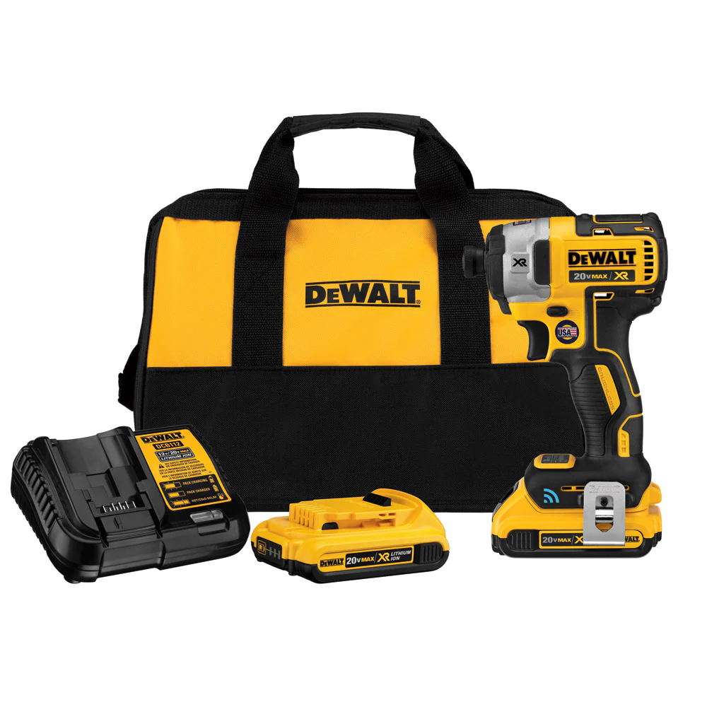 DeWalt DCF888D2 20V MAX XR Brushless Tool Connect Impact Driver Kit - Moutools