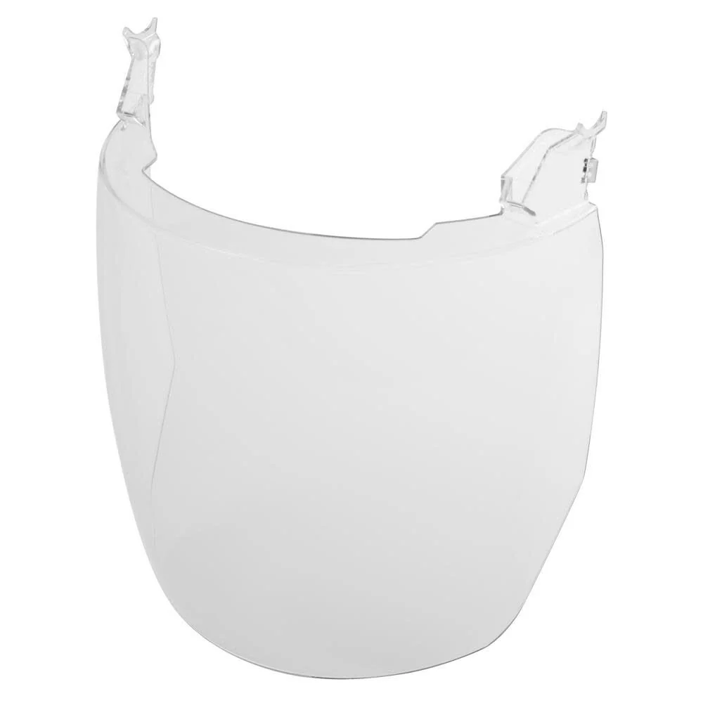 Milwaukee 48-73-1445 10pk Clear Face Shield Replacement Lenses (No-brim Helmet Only Mount) - Moutools