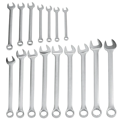 Proto J1200F-HD 16 Pc. Combination Wrench Set - 12 Point - Moutools