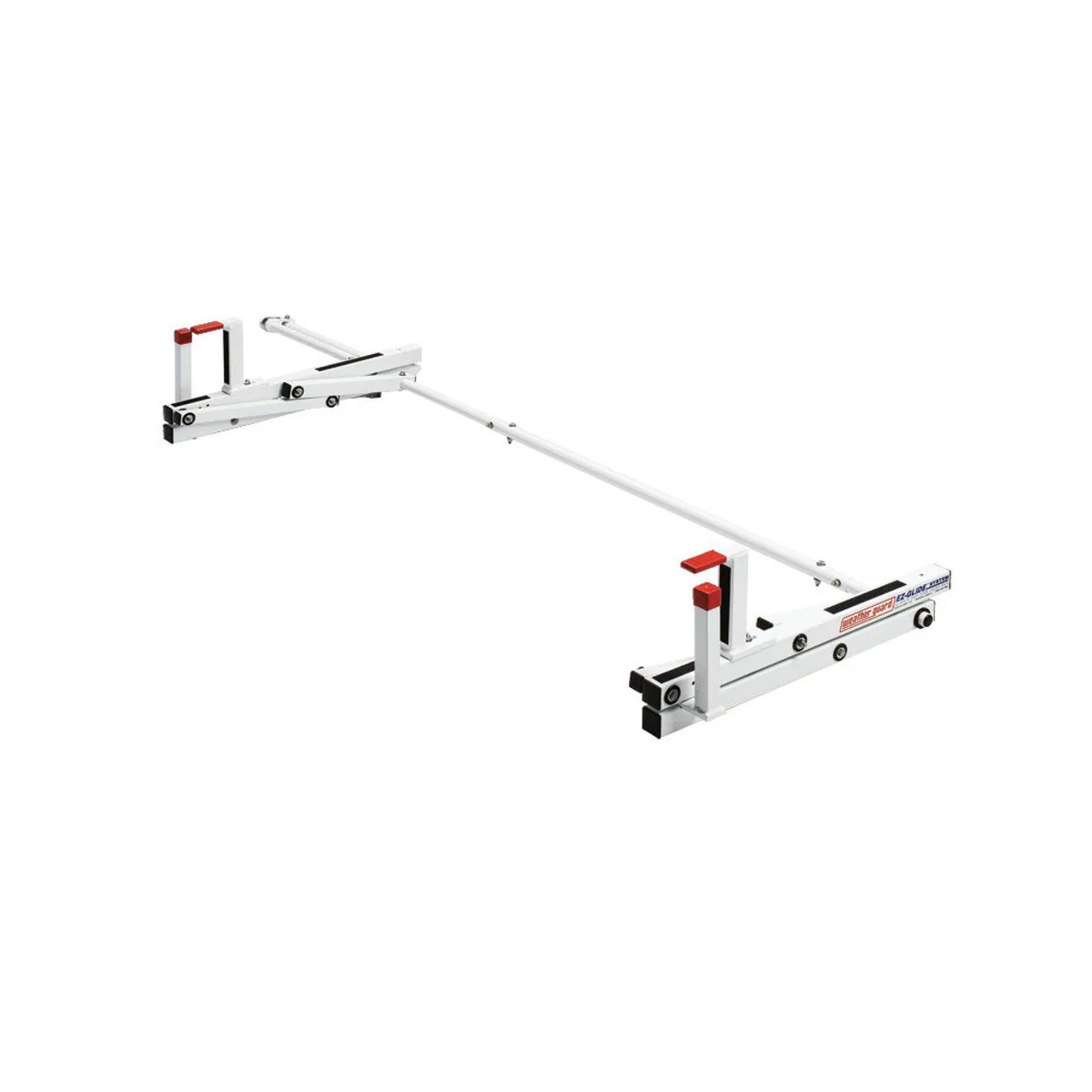 Weather Guard 286-3-01 White Drop Down Ladder Rack Driver-Side Conversion Kit, Mid/High Roof - Moutools