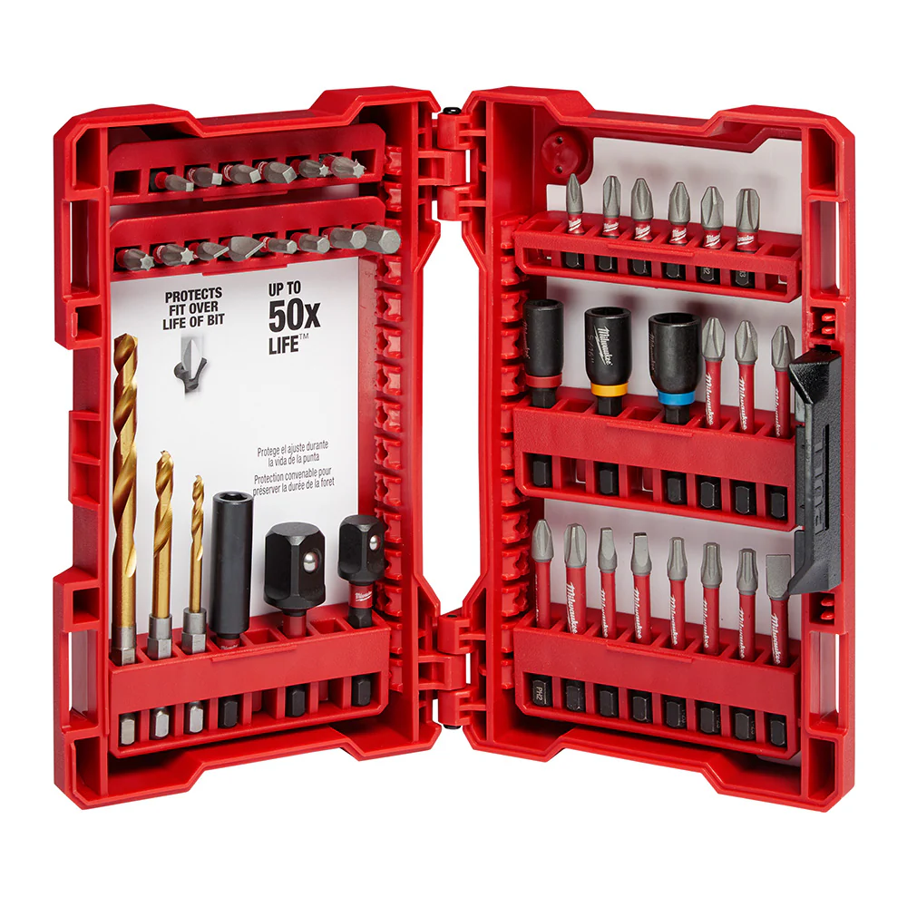 Milwaukee 48-32-4006 40PC Shockwave Drill & Drive Set - Moutools