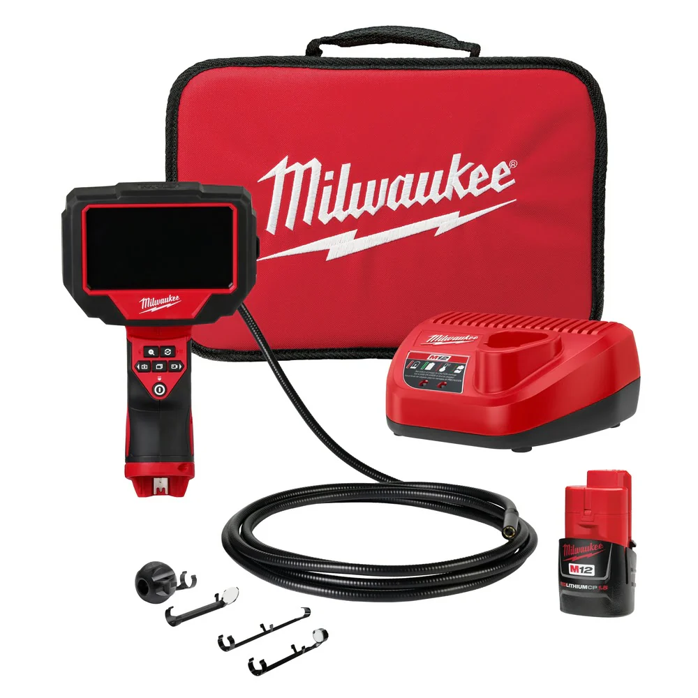 Milwaukee 2324-21 M12 M-Spector 360 10' Inspection Camera - Moutools