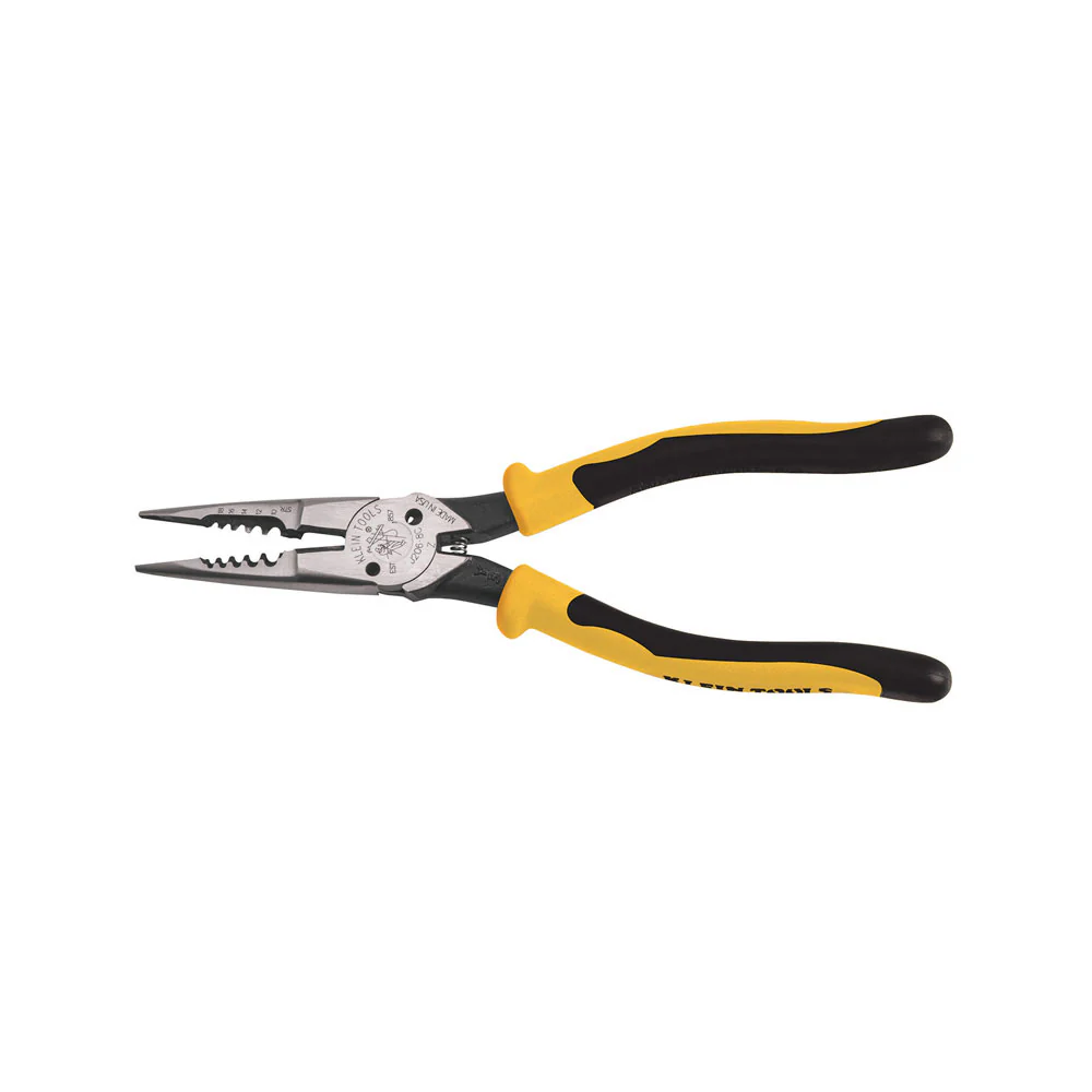 Klein Tools J206-8C All-Purpose Pliers, Spring Loaded - Moutools