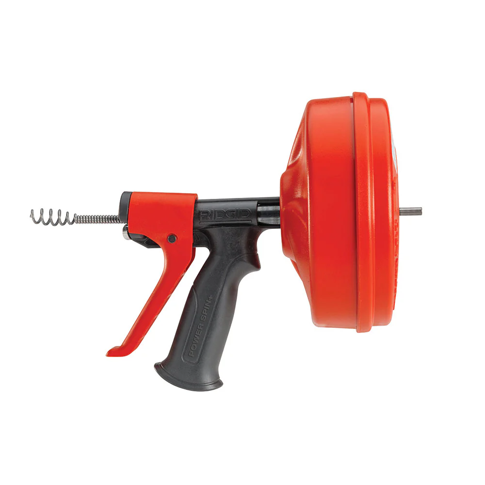 RIDGID 57043 POWER SPIN+ Drain Cleaner with AUTOFEED - Moutools