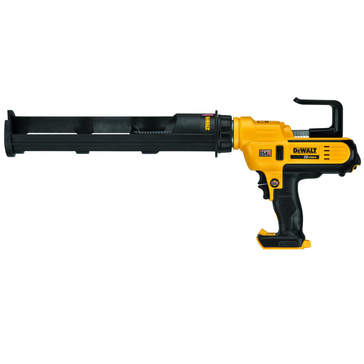 DeWalt DCE570B 20V 29OZ /600ml Adhesive Caulking Gun (Bare) - Moutools