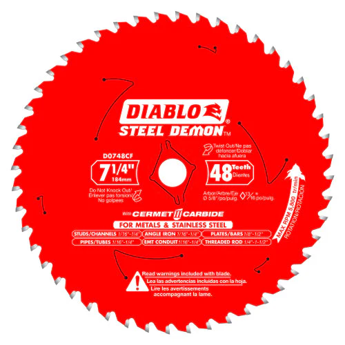 Diablo D0748CFX 7-1/4