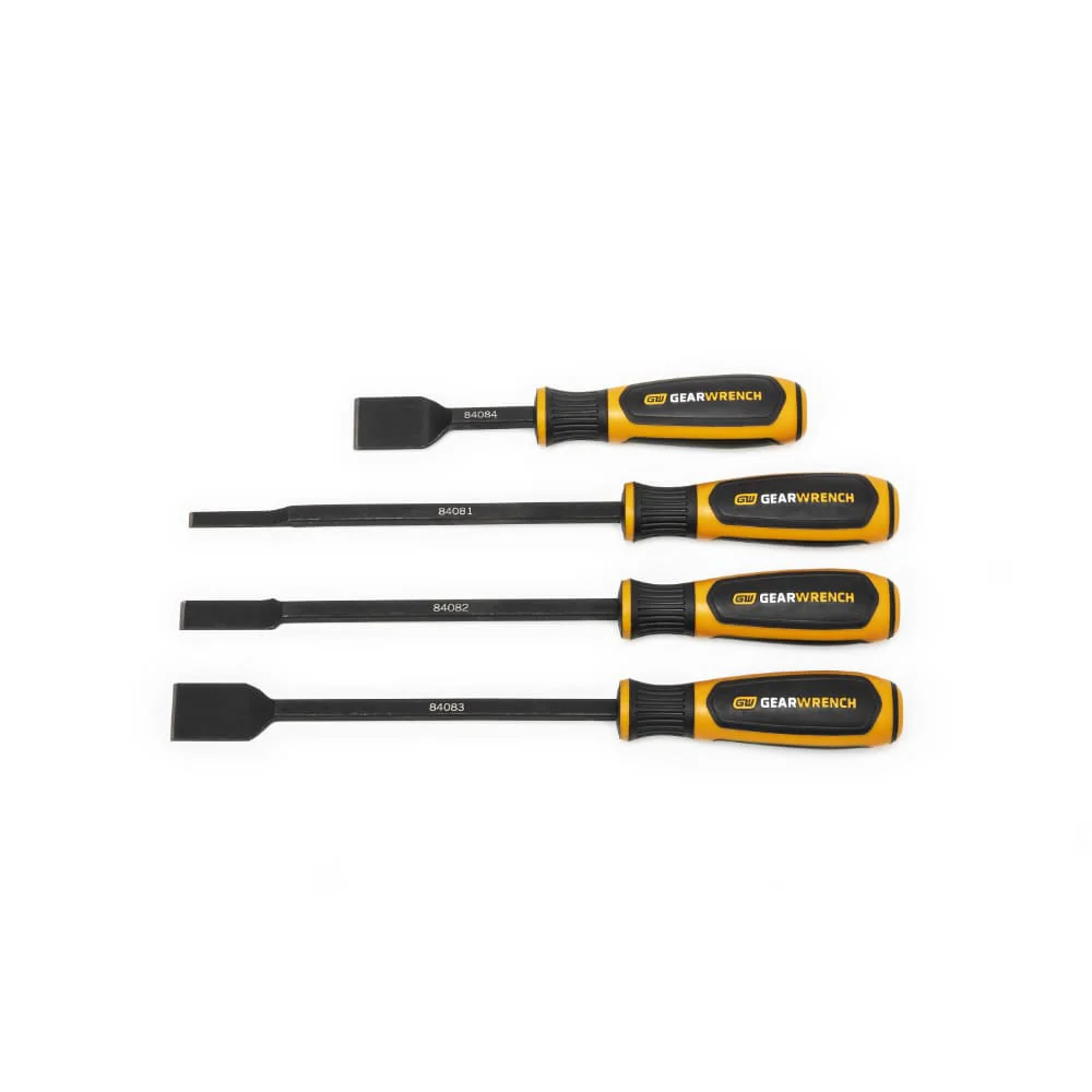 GearWrench 84080H 4 Pc. Dual Material Wide Scraper Set - Moutools