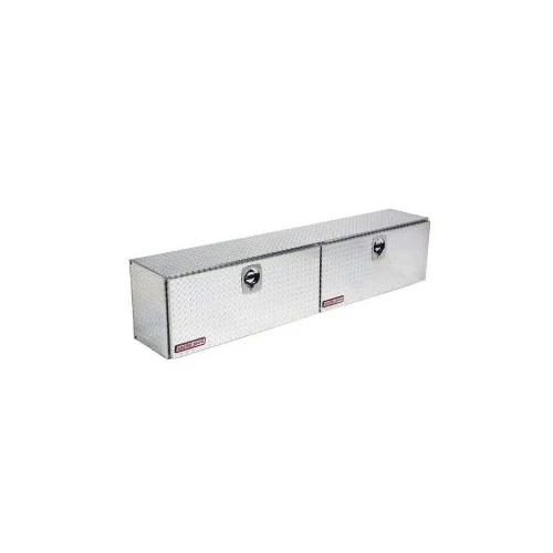 WeatherGuard 391-0-02 Clear Aluminum Super Hi-Side Box, 15.2 Cu. Ft. - Moutools
