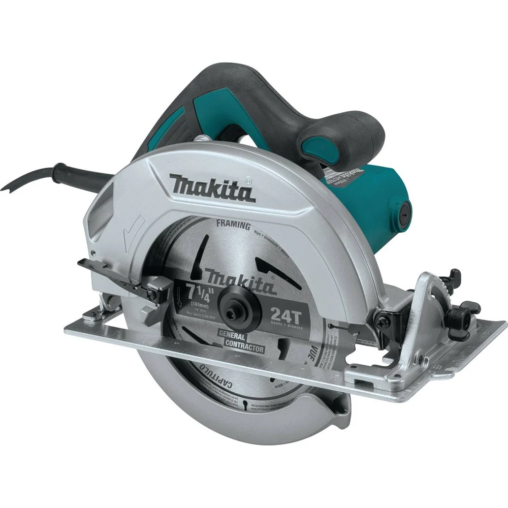 Makita HS7600 7-1/4” Circular Saw, 10.5 AMP, 5,200 RPM - Moutools