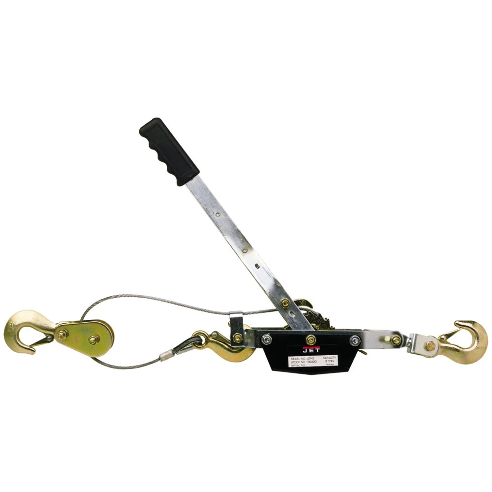 Jet JT9-180420 JCP-2, 2-Ton Cable Puller With 6' Lift - Moutools