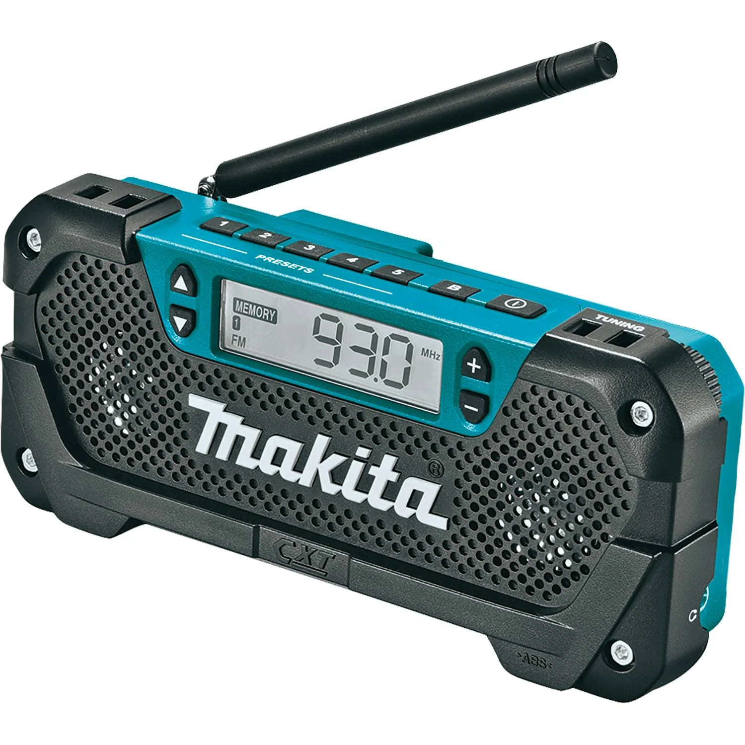 Makita RM02 12V max CXT Li-Ion Cordless Compact Job Site Radio Bare Tool - Moutools