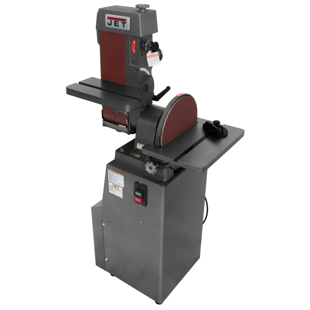 Jet JT9-414552 J-4200A-2 6 x 48 Industrial Belt and Disc Finishing Machine 230V 1PH - Moutools