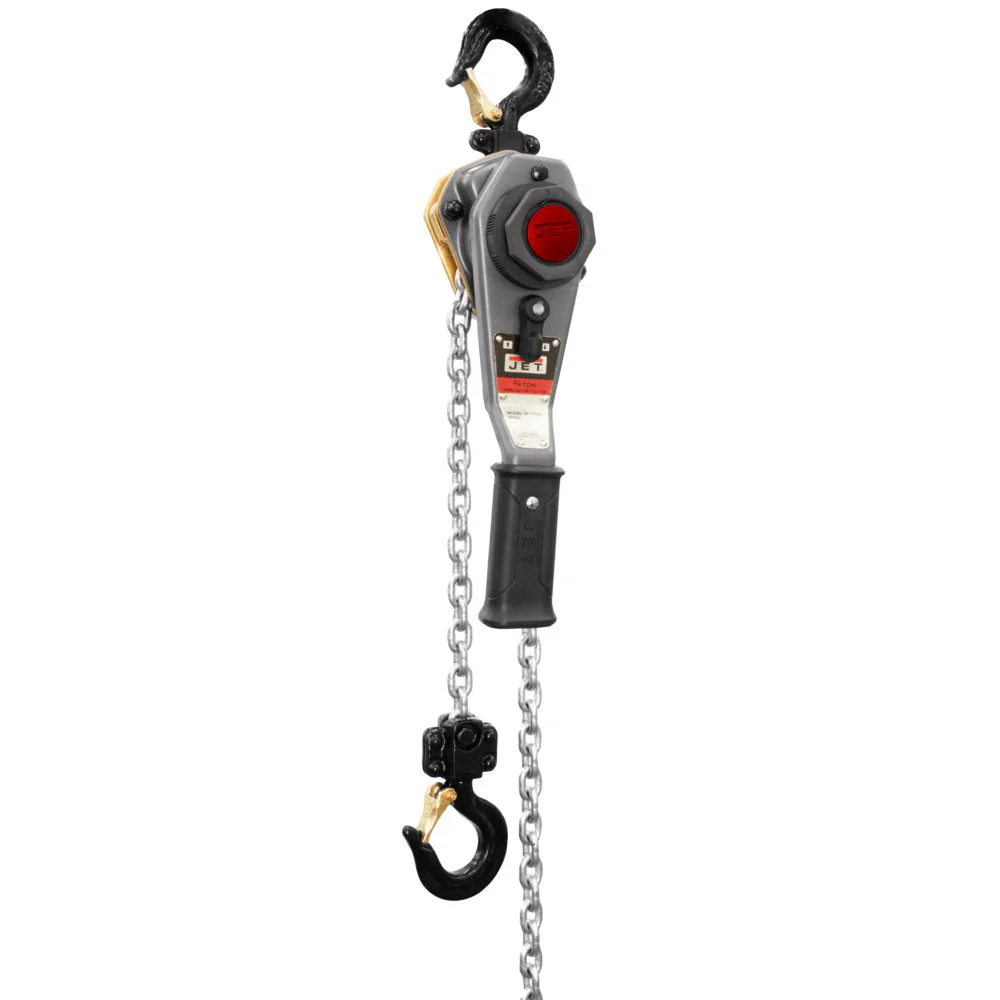 Jet JT9-376101 JLH-75WO-10 JLH Series 3/4 Ton Lever Hoist, 10' Lift With Overload Protection - Moutools