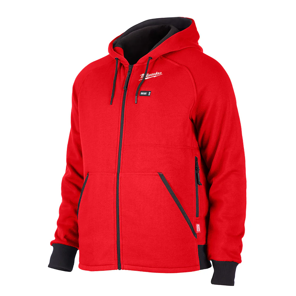 Milwaukee 306R-20 M12 Heated Hoodie Red (Hoodie Only) - Moutools