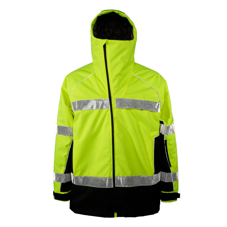 ML Kishigo JS152-XXXL Premium Brilliant Series 360 Pro Parka Class 3, 3X Large - Moutools