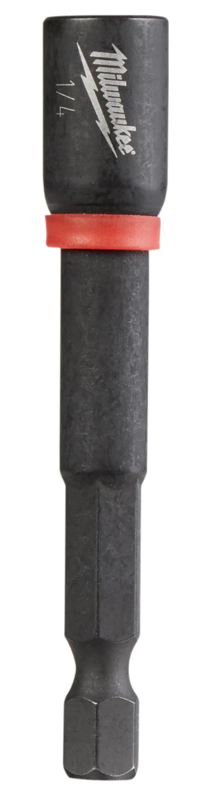 Milwaukee 49-66-0707 SHOCKWAVE™ 2-9/16 in. Magnetic Nut Driver 7 mm (10 Pk) - Moutools