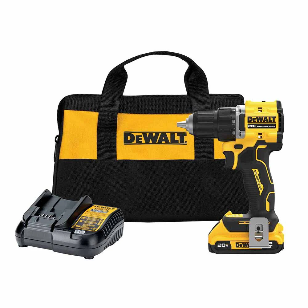 DeWalt DCD794D1 ATOMIC COMPACT SERIES 20V MAX Brushless Cordless 1/2 in. Drill/Driver Kit - Moutools
