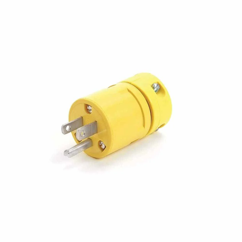 Southwire 59900000 15A/125V UG 5-15 Straight Blade Male Plug - Moutools