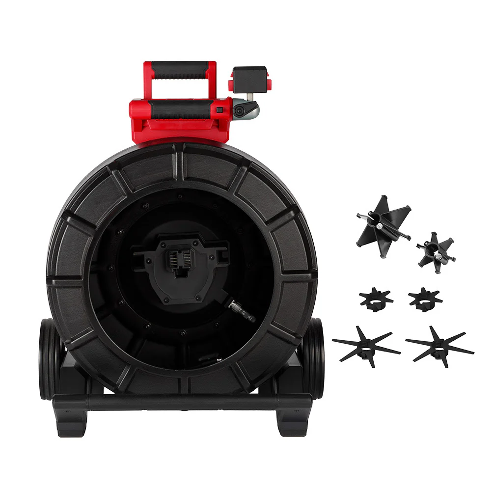 Milwaukee 3975-20 200' Mid-Stiff Modular Pipeline Inspection Reel - Moutools