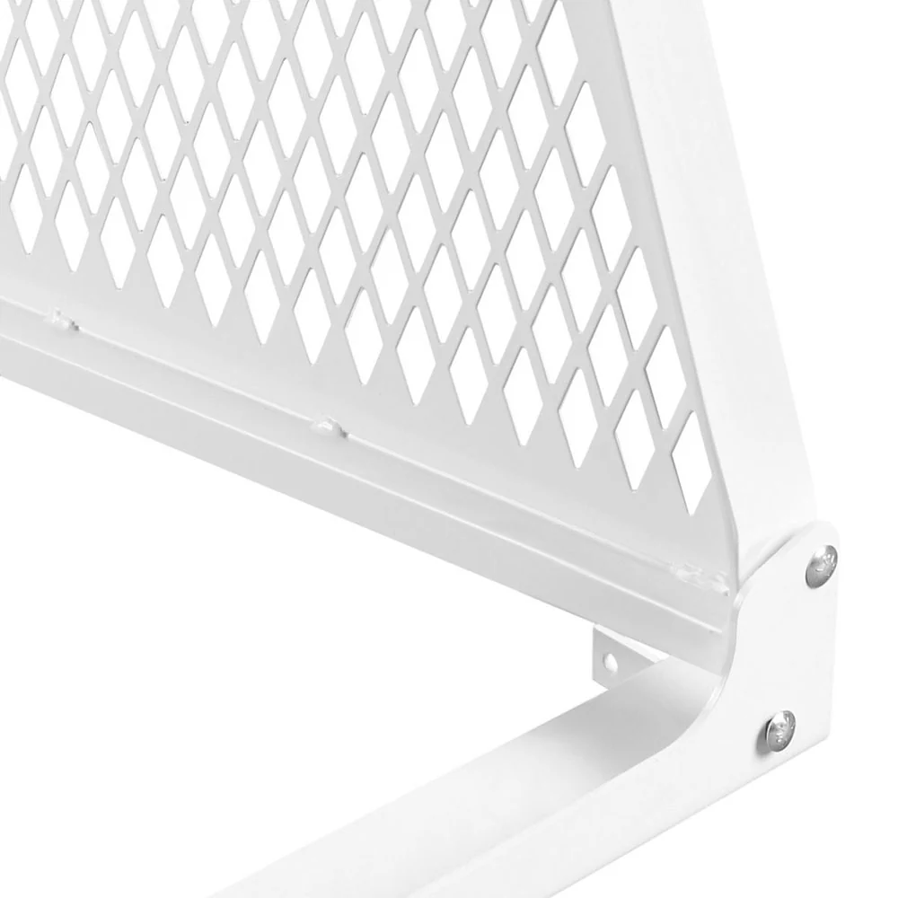 WeatherGuard 1916-3 White Steel Cab Protector Mounting Kit, Chevrolet, GMC - Moutools