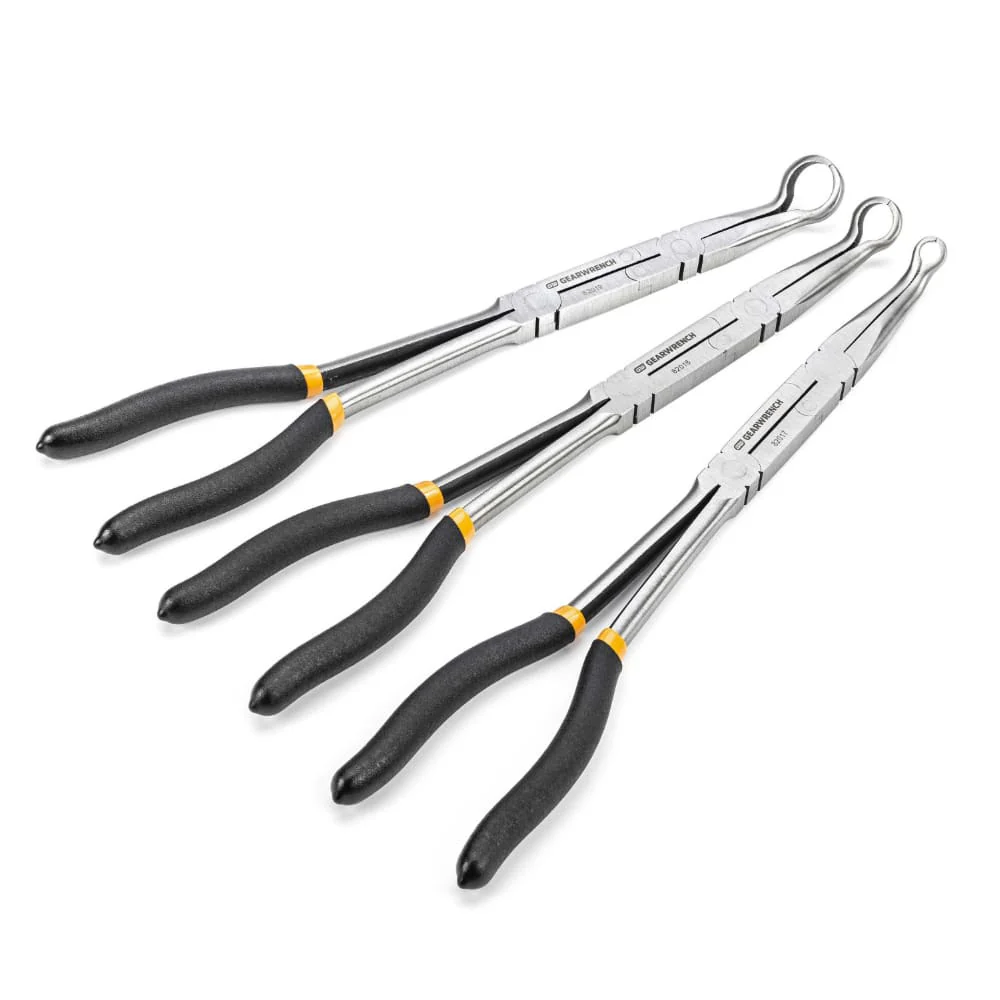 GearWrench 82107 3pc. Double-X Hose Grip Pliers Set - Moutools