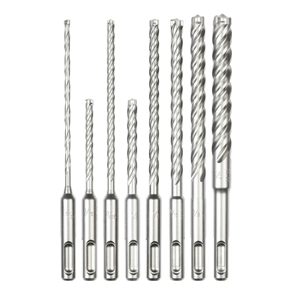 Milwaukee 48-20-7663 8pc. SDS Plus MX4 4-Cutter Drill Bit Kit - Moutools