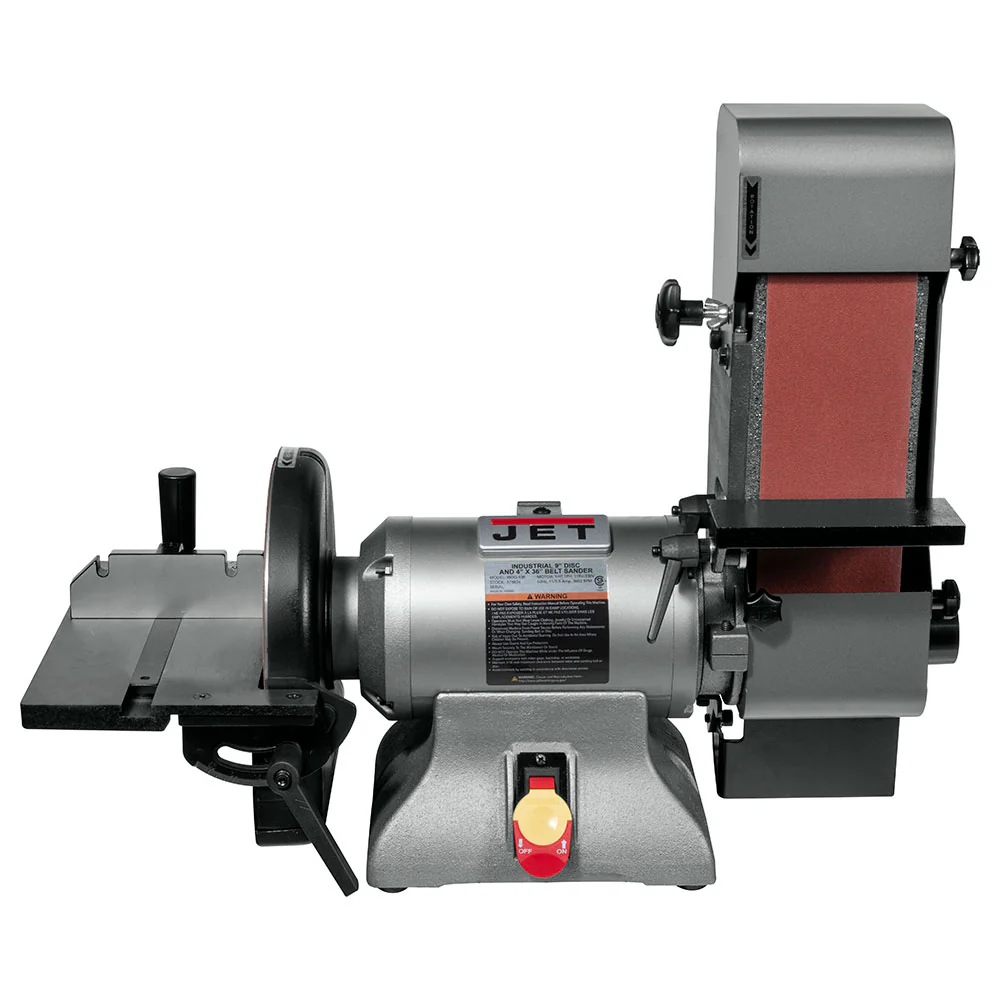 Jet JT9-578634 Single Speed Belt and Disc Grinder, IBDG-436 - Moutools