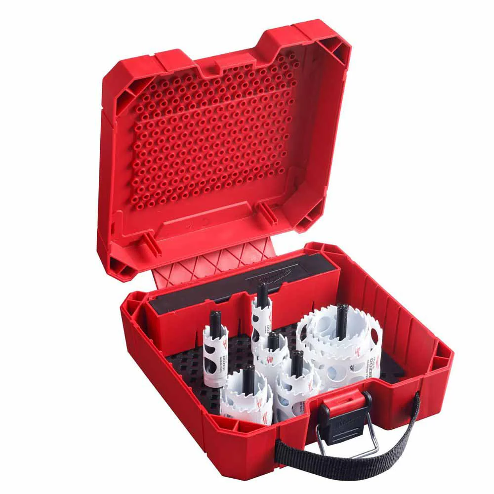 Milwaukee 49-22-3097 15 PC HOLE DOZER™ with Carbide Teeth Hole Saw Kit - Moutools