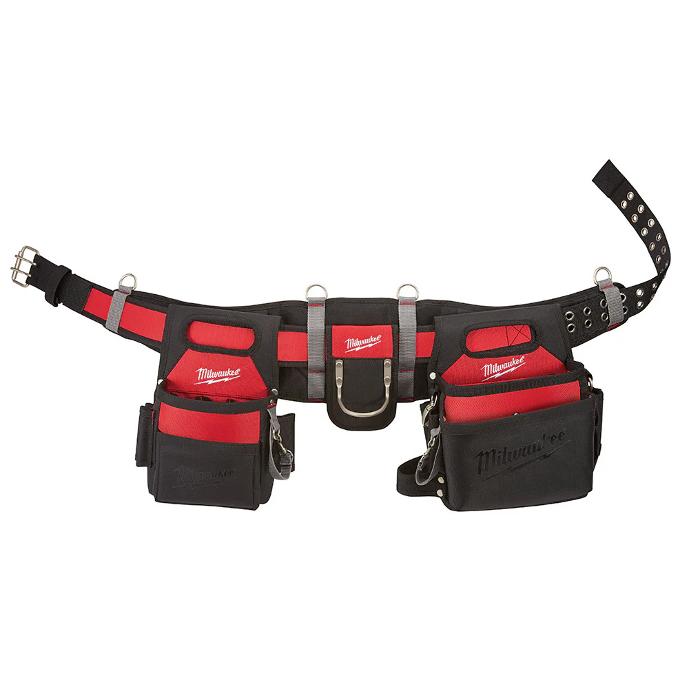 Milwaukee 48-22-8110 Adjustable Electricians Tool Bag Belt Set. 29 pocket. - Moutools