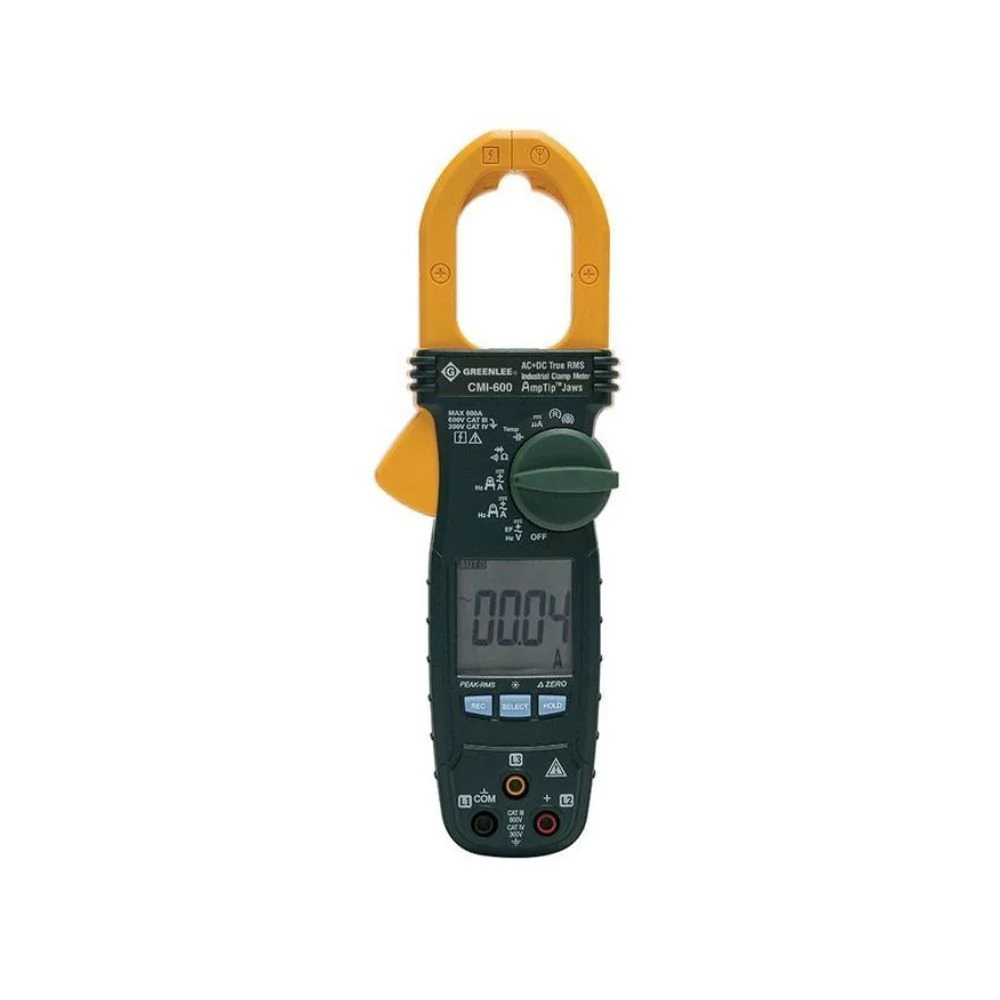 Greenlee CMI-600 Clamp Meter, AC/DC (CMI-600) (POP) - Moutools