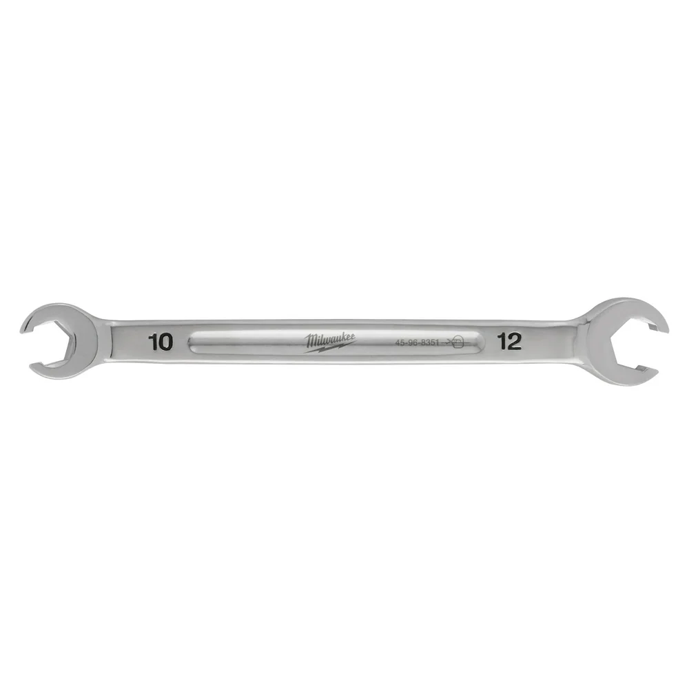 Milwaukee 45-96-8351 10mm X 12mm Double End Flare Nut Wrench - Moutools