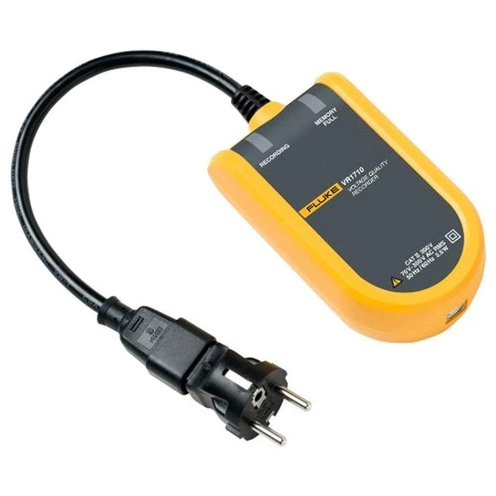 Fluke VR1710 Single Phase Power Quality Recorder/Voltage Recorder - Moutools