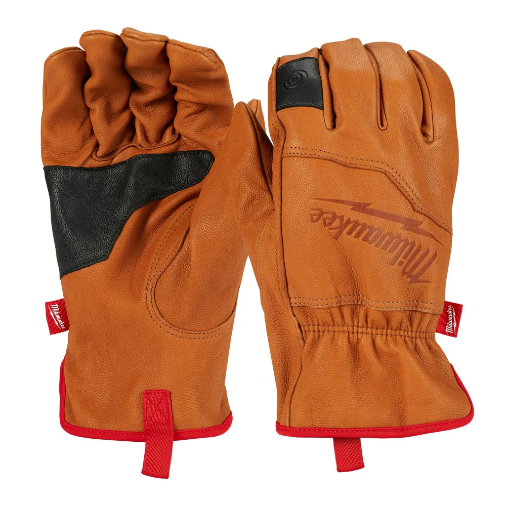 Milwaukee 48-73-0013 Goatskin Leather Gloves - X-Large - Moutools