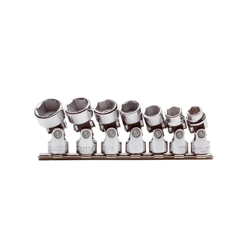 Proto J52100 3/8 Drive 7 Pc. Universal Socket Set - 6 Point - Moutools