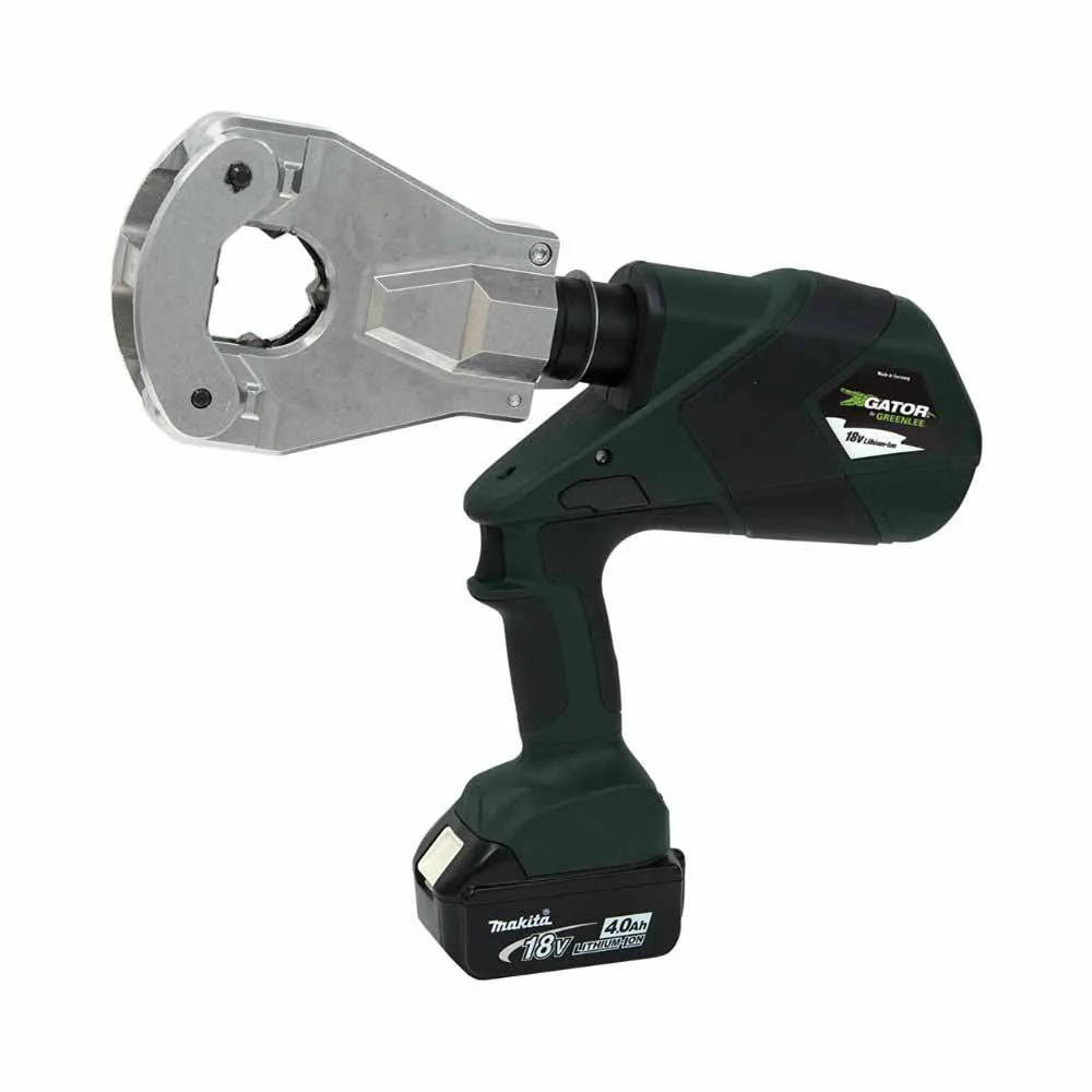 Greenlee EK6FTLX11 6 Ton Crimper Quad Flip, Li-Ion, Standard, 120V - Moutools
