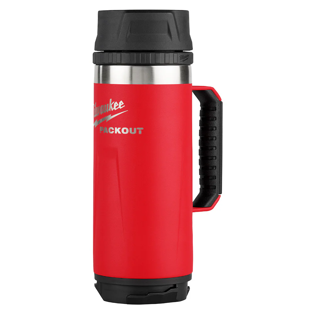 Milwaukee 48-22-8394R PACKOUT 18oz Insulated Mug with Sip Lid - Moutools