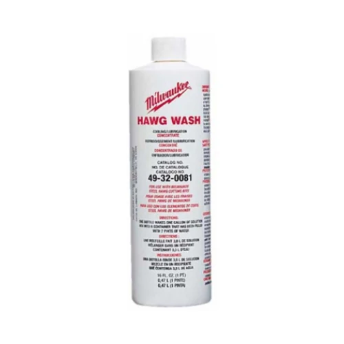Milwaukee 49-32-0081 Hawg Wash 16oz Bottle Water Soluble Cutting Fluid - Moutools