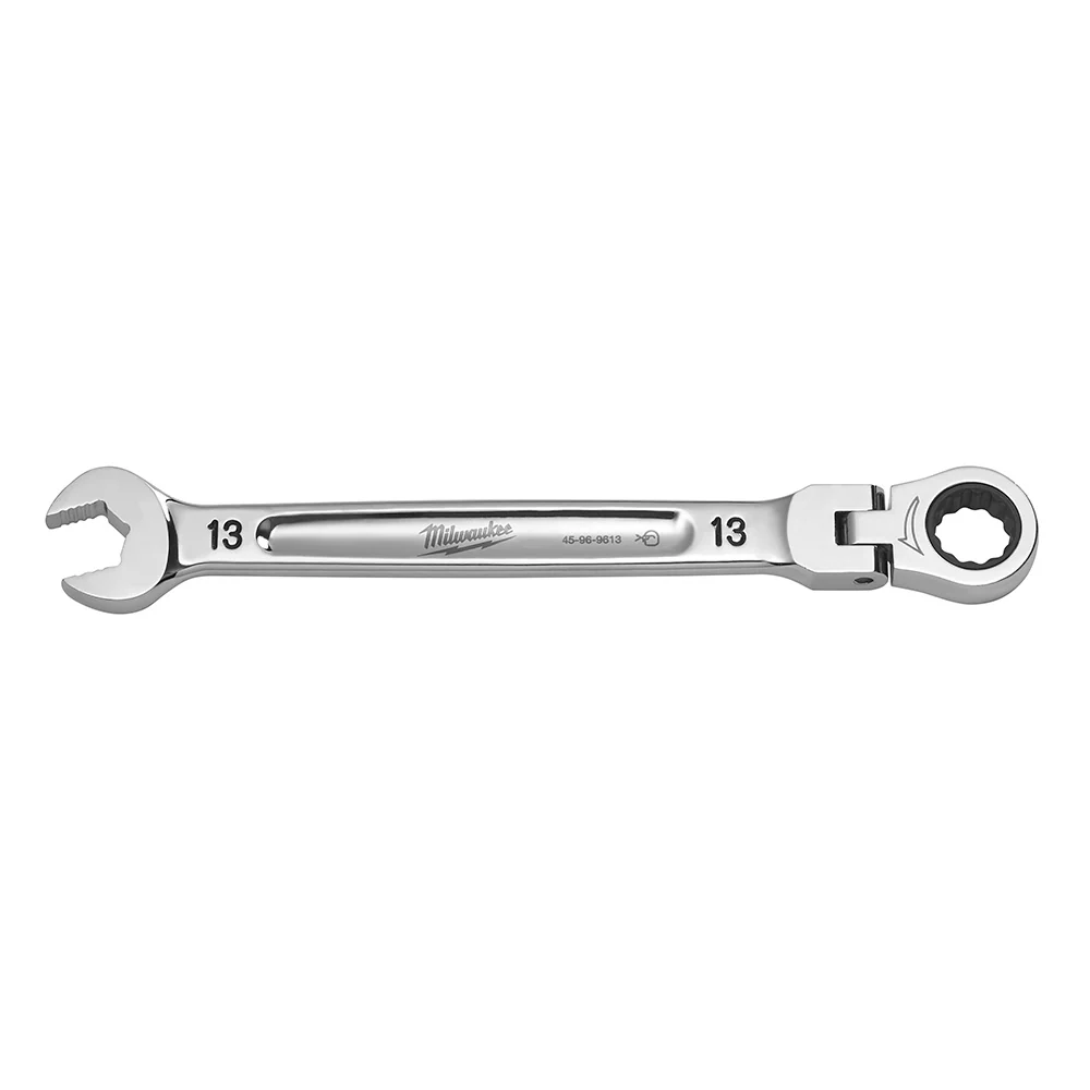 Milwaukee 45-96-9613 13mm Flex Head Combination Wrench - Moutools
