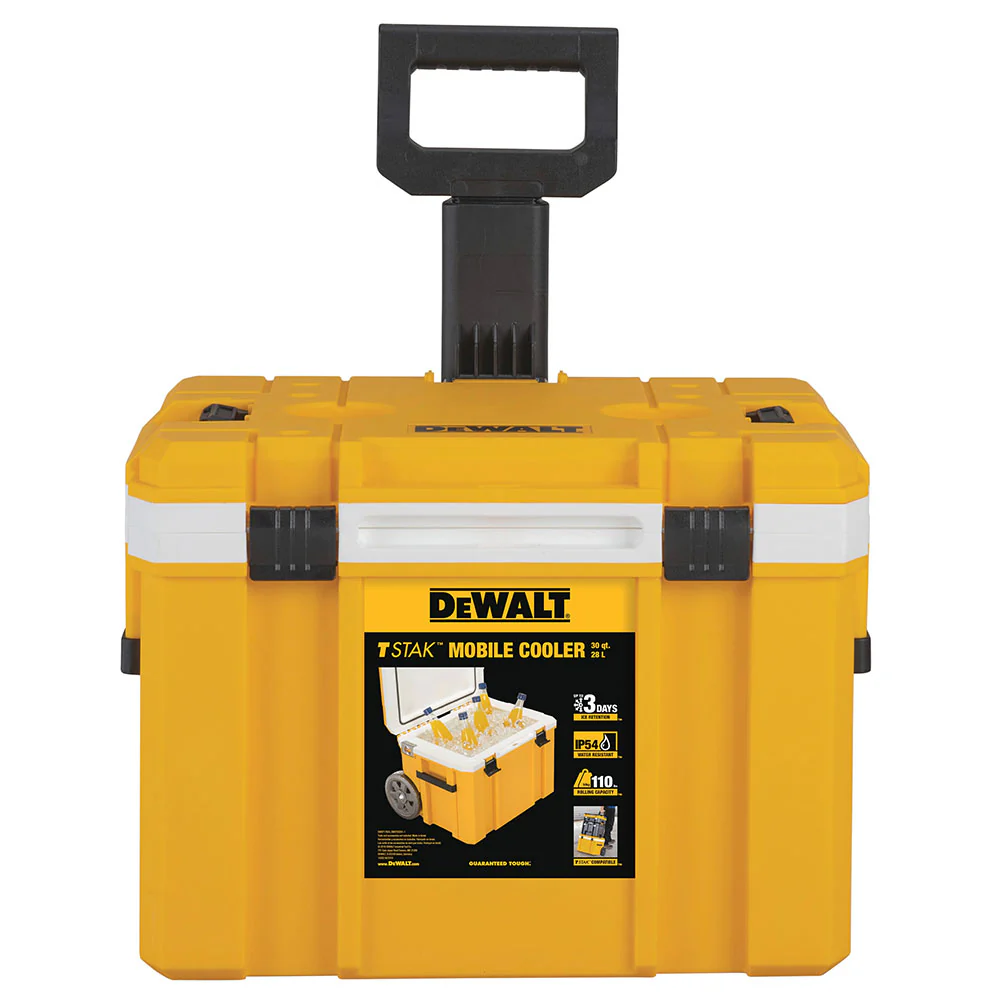 DeWalt DWST17824 TSTAK Mobile Cooler, 30 Quart Volume - Moutools