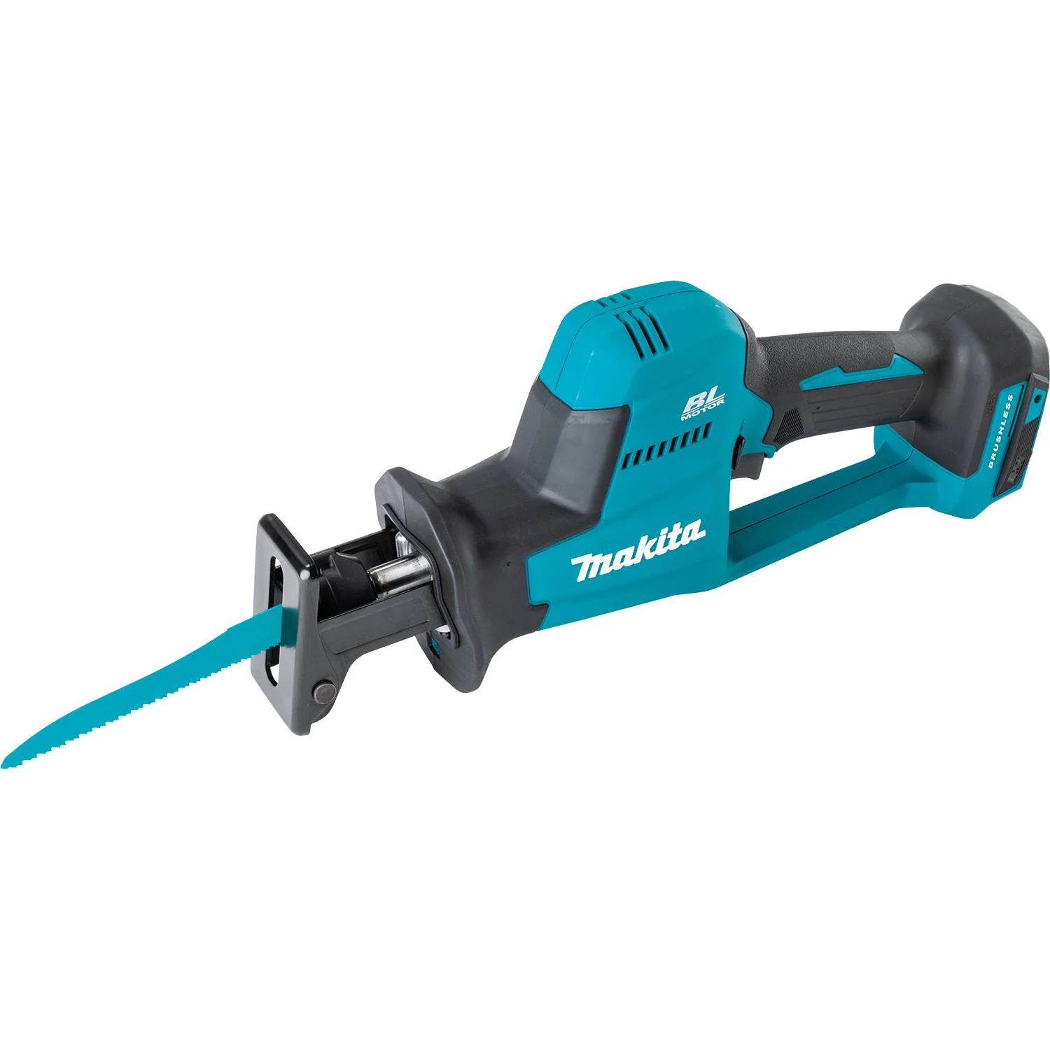 Makita XRJ08Z 18V LXT Lithium-Ion Brushless Cordless Compact One-Handed Recipro Saw, Tool Only - Moutools