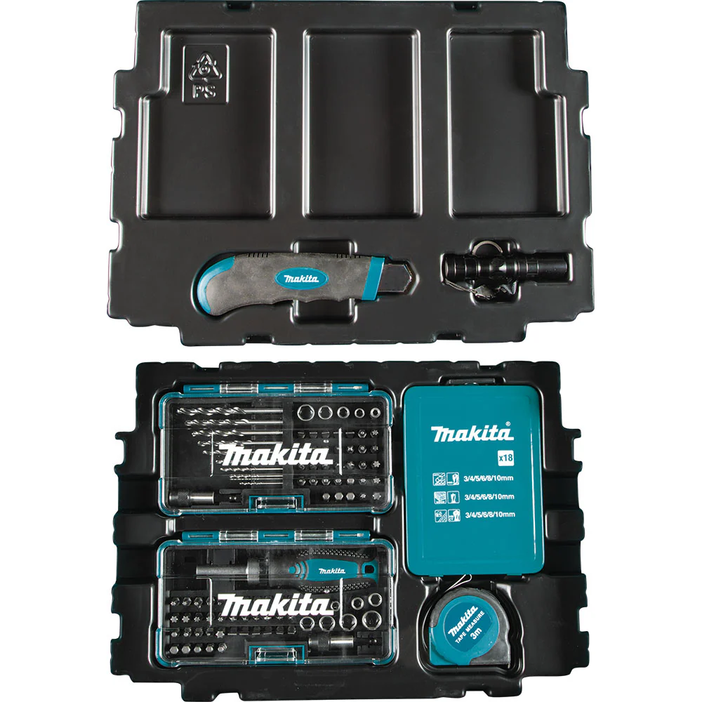 Makita B-49884 116 Pc. Metric Bit and Hand Tool Set - Moutools