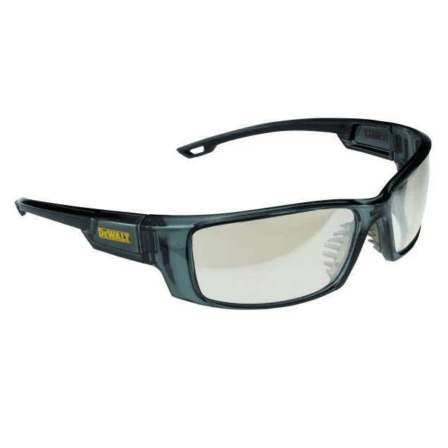 Dewalt DPG104-9D Excavator Safety Glasses, Black Frame, Indoor/Outdoor Lens - Moutools