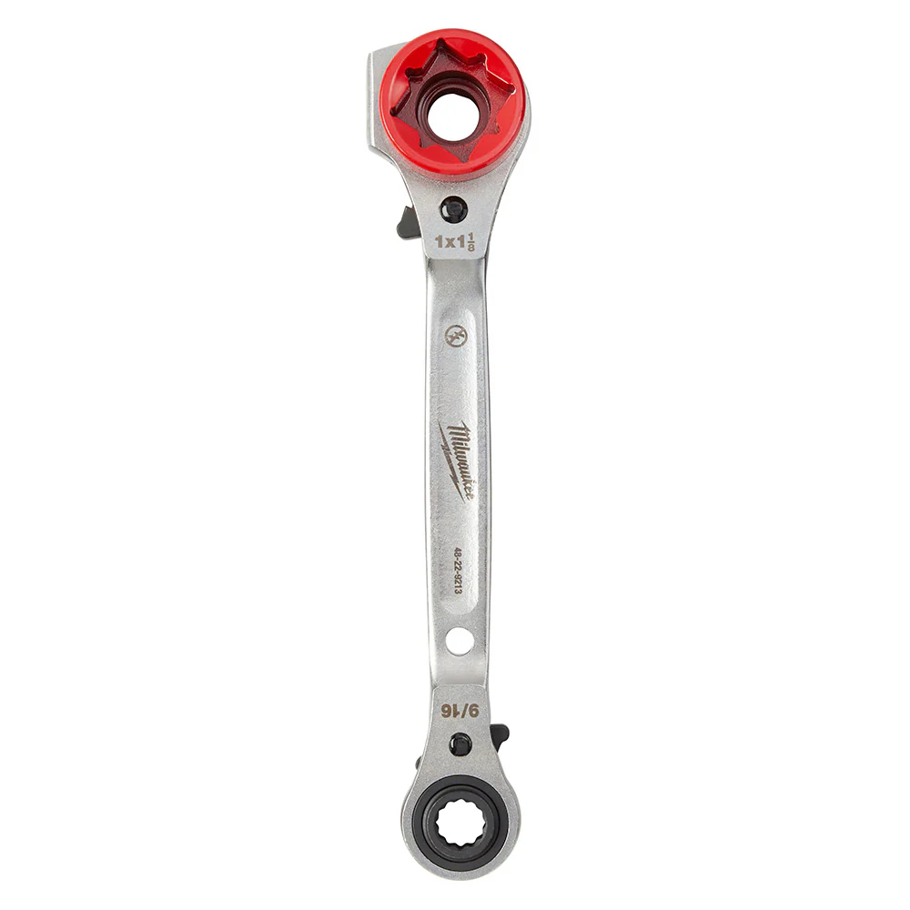 Milwaukee 48-22-9216 Lineman’s 5-in-1 Ratcheting Wrench - Moutools