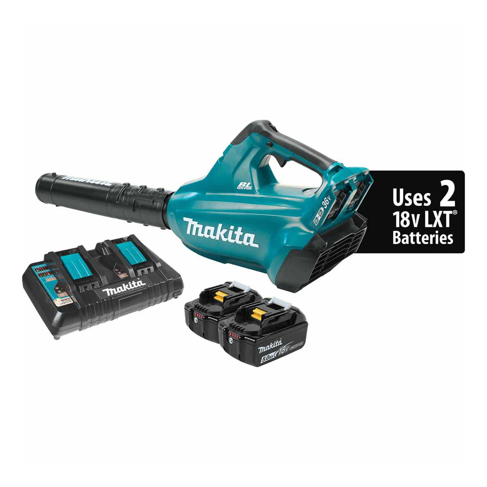 Makita XBU02PT 18V X2 LXT (36V) Brushless Cordless Blower Kit 5.0Ah - Moutools