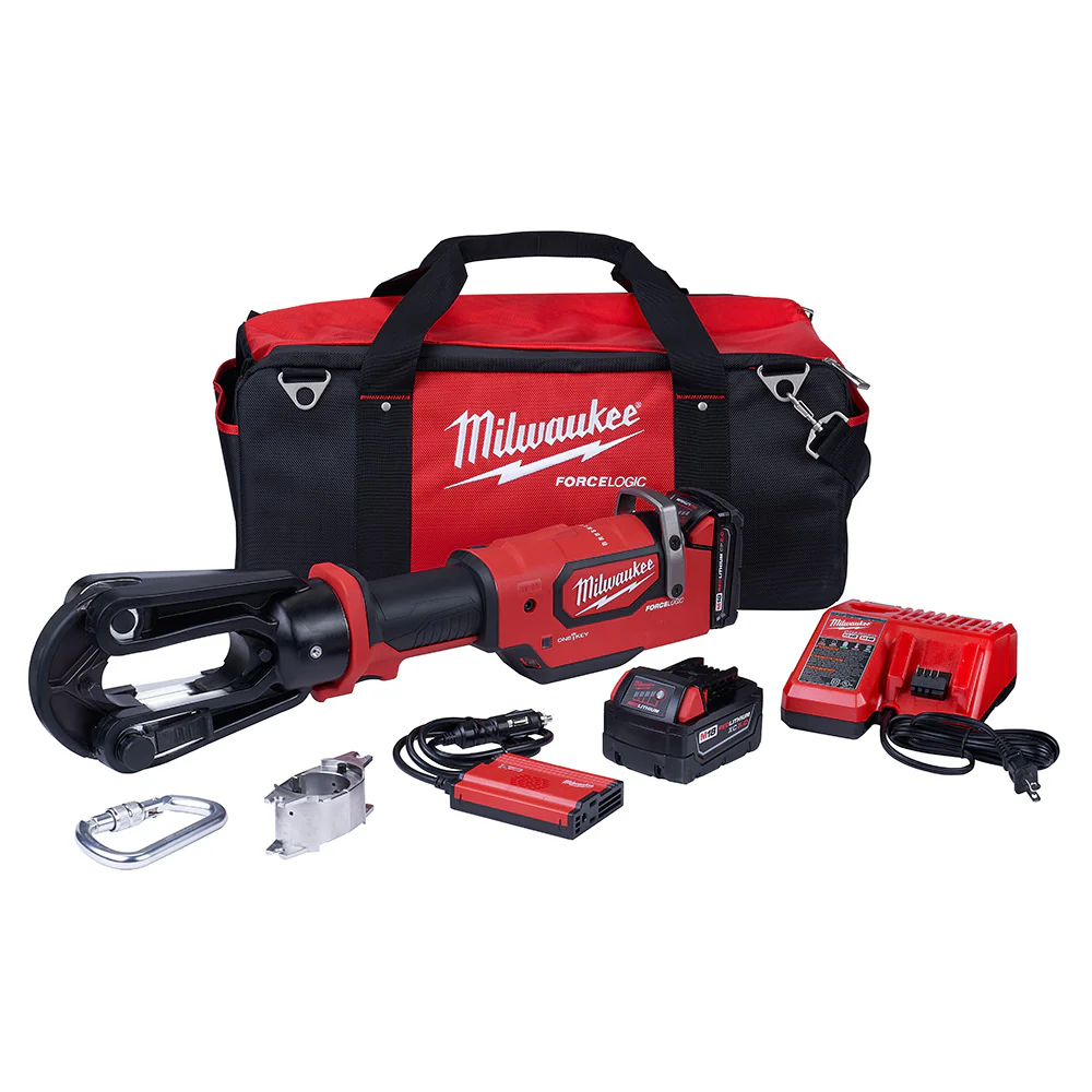 Milwaukee 2879-22 M18 FORCE LOGIC 15T Crimper Kit - Moutools